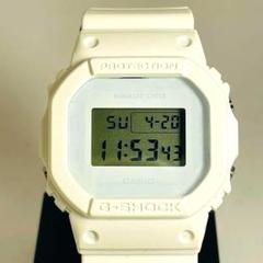 カシオ　G-SHOCK DW-5600VT 木梨サイクル　ホワイト　とんねるず G-SHOCK × 木梨サイクル□別注 スクエアホワイト 白四角 - メルカリ