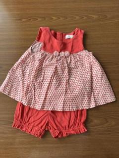 80 ベビー服　チュニック　組曲