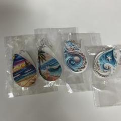 新品未開封！　ハワイを感じるピアス4点セット！