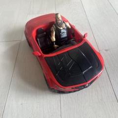WWE Braun strowman フィギュアと車のセット