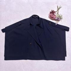 〜専用〜レア　Chloe ポンチョ♡ニットコート　グレー×黒 chloe（クロエ）ニットポンチョ