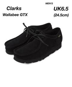クラークス ワラビー ゴアテックス 【UK6 1/2】 24.5 WallabeeGTX / メンズ ワラビーゴアテックス（ブラックレザー