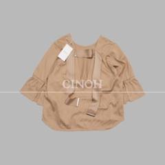 【新品未使用】CINOH｜バックオープンカットソー