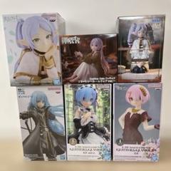 在庫処分セール 葬送のフリーレン RE：ゼロから始める異世界生活 他 フィギュア6 コミック・アニメ