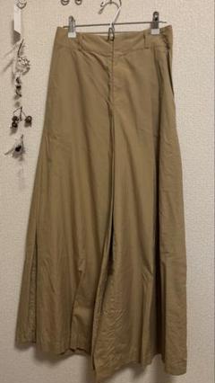 23区　ベージュ ガウチョパンツ