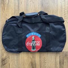 Coca-Cola ロゴ入りバッグ 青 珍品 Coca-Cola ロゴ入りバッグ 青 珍品