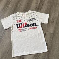 Tシャツ サイズ150 ホワイト 星柄 ウィルソンのサムネイル
