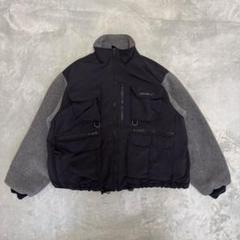 超希少 80s eddie bauer フィッシング フリースジャケット L