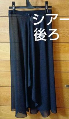 シアースカート？？⚠️後ろは開いてます　シースルー　レイヤード　ロング　黒のサムネイル