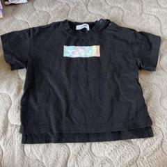 x-girl ブラック Tシャツ サイズ90(S)