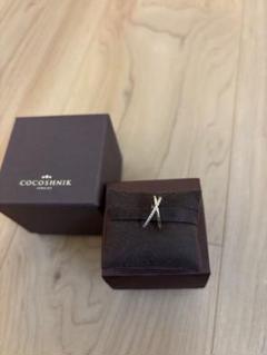 COCOSHNIK ⭐︎ココシュニック⭐︎クロスデザイン⭐︎ ダイヤ⭐︎イヤーカフ K10ダイヤモンド アーチクロス イヤーカフ（イヤリング