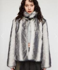 【最終値下げ】LAGUAGEM FAUX ファーコート　GRY Sサイズ LAGUA GEM | FAUX ファーコート (コート ) |SHEL'TTER WEBSTORE