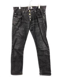 IMPERIAL ストリート モード メンズ 伊製 古着 ストライプデニムパンツ