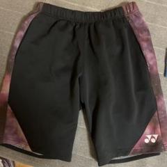 YONEX ブラックハーフパンツ Lサイズ