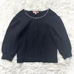 極美品✨TOCCA トッカ ボレロ リブ カーディガン ウォッシャブル パール