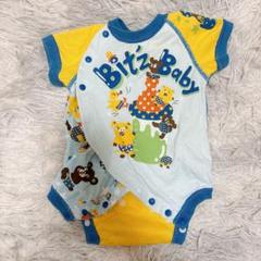 一点限り❣️夏服　Bitz Baby ベビー　動物柄ロンパース　50〜60