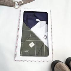 【未使用】 三越　Dior dunhill YSL ハンカチーフ　 3枚setのサムネイル