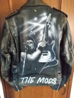 THE MODS /ザ モッズ アートショットダブルレザージャケット118 THE MODS /ザ モッズ アートショットダブルレザージャケット118