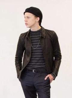 Lounge Lizard OIL WAX CALF シングルライダース