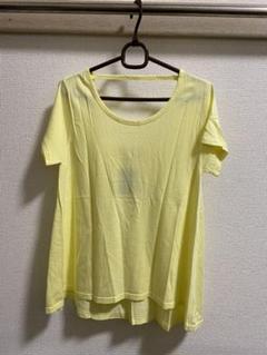 【Roomy’s】新品未使用 レディース イエローTシャツ カットソー トップス