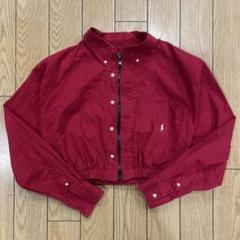 Ralph Lauren リメイク クロップド丈 長袖シャツ 古着 Mサイズ