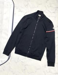 【大人気！】MONCLER☆Magliaカーディガンアームロゴブラック MONCLER - 極美品 モンクレール MONCLER 2023年 スウェット