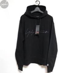 20SS Y-3 ヨウジヤマモト シグネチャーロゴ パーカー黒M新品ワイスリー