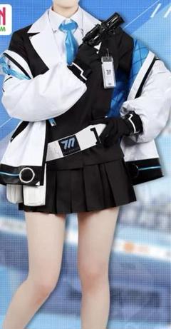 ブルーアーカイブ　コスプレ服　セット　早瀬ユウカ　学生服＆体操服　L Amazon.co.jp: [AwwwCos] 衣装 早瀬ユウカ 制服 8点セット