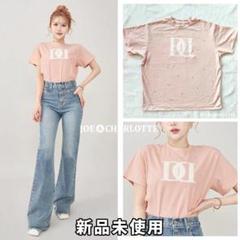 ダーリッチ darich キルティングアップリケビジューTシャツ ピンク darich ダーリッチ キルティングアップリケビジューTシャツ