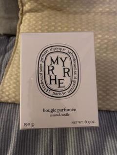 (値下げ)diptyque MYRRHE ミール　キャンドル 190g キャンドル ミール(MYRRHE)(ディプティック)の通販・口コミ