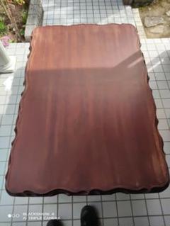 値下げ 桜 一枚物 座卓 テーブル 美品中古