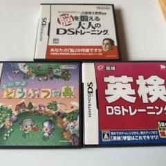 【箱付き（無しは割引）動作確認済】セット　アドバンス英検　どうぶつの森　脳トレ