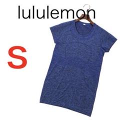 H1217◾️ルルレモン　ヨガウェアTシャツ　ストレッチ