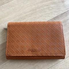 Paul Stuart オレンジ 三つ折り財布