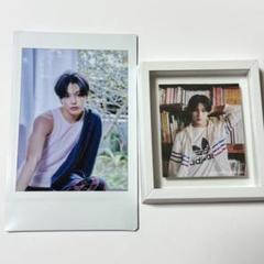 NCT WISH 写真展 リク インスタントフォトカード フレーム マグネット