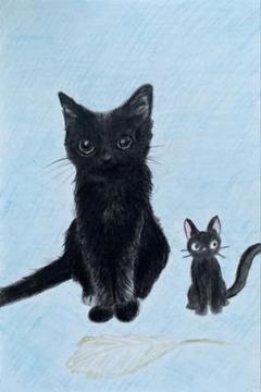 2025年最新】色鉛筆画 黒猫の人気アイテム - メルカリ