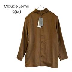 【Claude Lema】新品未使用 長袖シャツブラウス 9(M) a0505