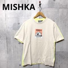 MISHKA ミシカ メンズ バック/フロント切替Tシャツ M プリントT