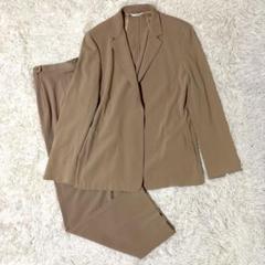 ☆高級 パンツスーツ マックスマーラ グレンチェック XL 麻 白タグ 伊製 1 ☆高級 パンツスーツ マックスマーラ グレンチェック XL 麻 白