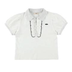 Lure you in PUFF FRILL POLOSHIRT
