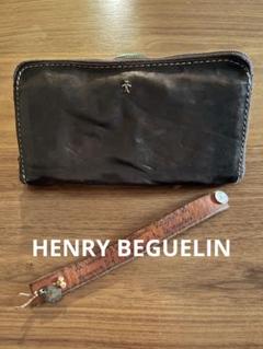 HENRY BEGUELINWALLET OCEAN M CERVO / NERO MULTI OMINO