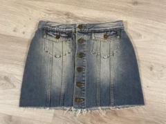 サンローラン SAINT LAURENT Sサイズ デニムスカート サンローランSAINT LAURENT☆Sサイズデニムスカート