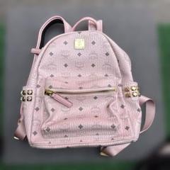 あ*様 SI MCM リュック ピンク スタッズ ミニサイズ レディース 正規品 SI MCM リュック ピンク スタッズ ミニサイズ レディース 正規品