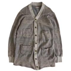 KAPITAL キャピタル 裏毛 総柄 カーディガン