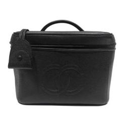 【CHANEL】バニティバッグキャビアスキン #909