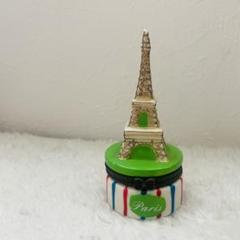 【おまけ付き】エッフェル塔 ポタリーケース 小物入れのサムネイル