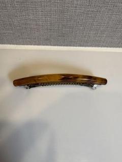 セール‼︎ 本甲張 バレッタ べっ甲 江崎べっ甲 髪飾り リボン 未使用 本甲張 バレッタ べっ甲 江崎べっ甲 髪飾り リボン