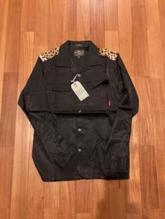 WTAPS ダブルタップス M65スタジャンライダースレザージャケットレオパード WTAPS ダブルタップス M65スタジャンライダースレザージャケット