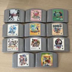 64ゲームセット NINTENDO 64（家庭用ゲームソフト）のフリマアイテム一覧