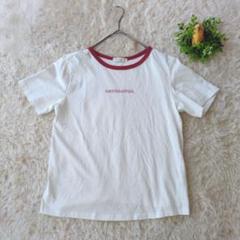アースミュージック＆エコロジー　 半袖Tシャツ カットソー　М　プリントTシャツ